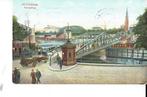 rotterdam koningsbrug  1909 met wagen paard en veel vracht, Verzamelen, Ansichtkaarten | Nederland, Ophalen of Verzenden