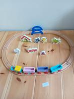 Woezel en Pip kleine houten treinbaan, Gebruikt, ., Overige typen, Ophalen of Verzenden