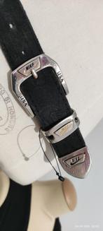 Vintage Nike USA leather belt, Verzenden, Zwart, 100 cm of meer