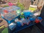 Mooie Complete hamster/muis/cavia kooi met eten en hooi enz., Kooi, Zo goed als nieuw, Hamster, Ophalen