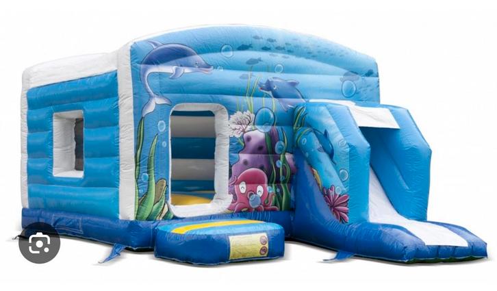 Seaworld Springkussen huren - Beverwijk Heemskerk Uitgeest, Hobby en Vrije tijd, Feestartikelen | Verhuur, Zo goed als nieuw, Overige