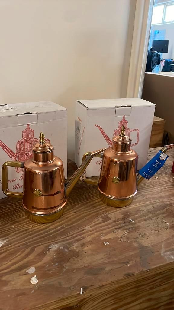 Gimetal oliekannetjes - Zo goed als nieuw, Huis en Inrichting, Keuken | Keukenbenodigdheden, Zo goed als nieuw, Ophalen of Verzenden