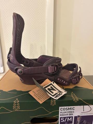 Nitro Cosmic Dames Snowboardbinding maat S/M nieuw beschikbaar voor biedingen