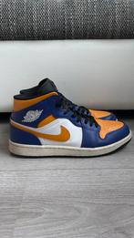 Nike Air Jordan Sneakers Paars/Geel - Maat 45, Overige kleuren, Verzenden, Nike Air Jordan, Sneakers of Gympen