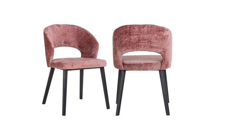 Eetkamerstoel Savoy Richmond interiors - Showroommodel, Huis en Inrichting, Stoelen, Nieuw, Vier, Stof, Overige kleuren, Ophalen
