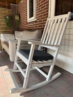 Wipstoel om heelijk in te lezen, chillen of baby voeden, Gebruikt, Wit, Ophalen of Verzenden, Eén