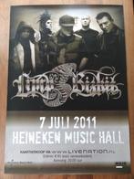 Tour poster Limp Bizkit Heineken Music Hall Amsterdam 2011, Ophalen of Verzenden, Zo goed als nieuw