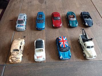 Welly Auto's - Collectie van 10 stuks beschikbaar voor biedingen