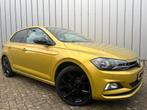 Volkswagen Polo 1.0 TSI 95pk 2019 18” ZWARTE HEMEL, Voorwielaandrijving, Stof, Zwart, Emergency brake assist