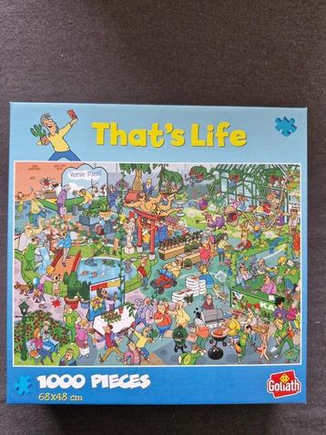 Thats life puzzel 1000st Nieuw in gesloten verp beschikbaar voor biedingen