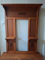 Oude spiegellijst jaren '30, Ophalen, Hout, 75 tot 100 cm, 75 cm of meer