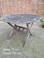 Houten tuintafel, Ophalen, Gebruikt, Rechthoekig, Hout