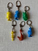 Vintage Flintstones sleutelhangers uit de jaren ’70 6 stuks, Verzamelen, Sleutelhangers, Ophalen of Verzenden, Gebruikt, Overige typen