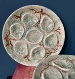 Set van 4 zeldzame Franse oesterborden, Huis en Inrichting, Keuken | Servies, Keramiek, Ophalen of Verzenden, Zo goed als nieuw