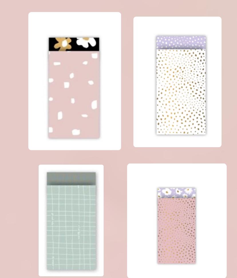 Inpakzakjes 7x13cm per stuk, Ophalen of Verzenden, Zo goed als nieuw