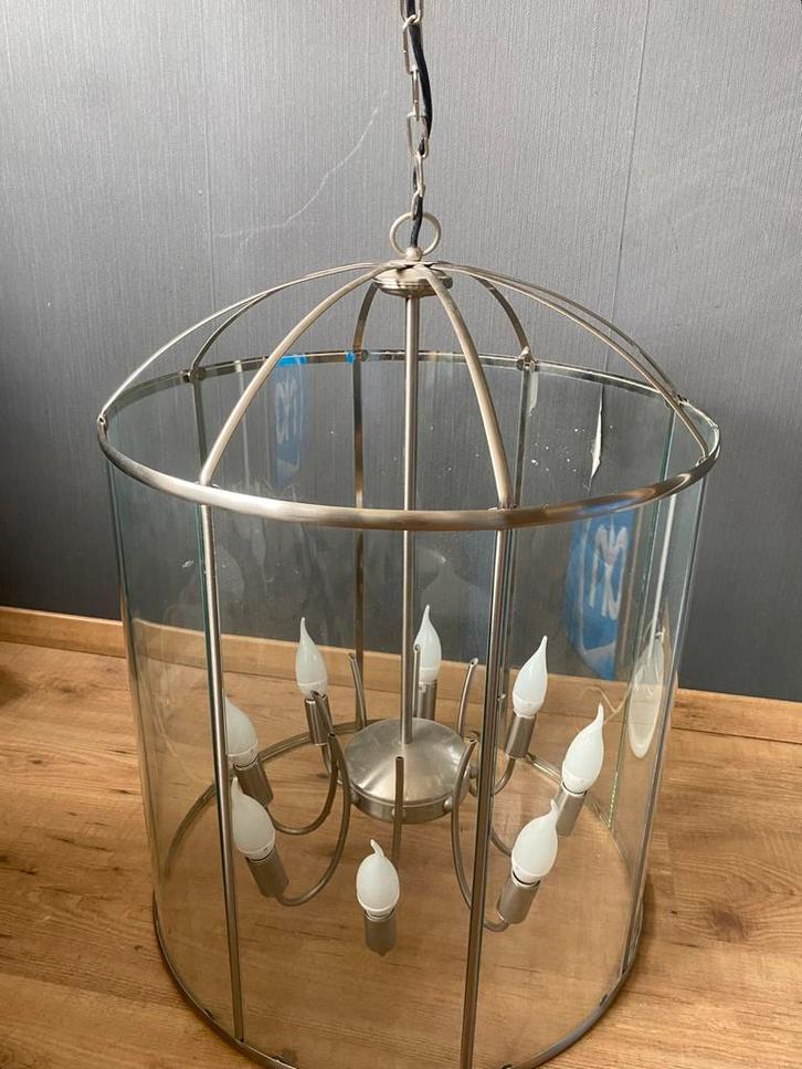Stijlvolle imposante grote design hanglamp Master Light, Huis en Inrichting, Lampen | Hanglampen, Zo goed als nieuw, Ophalen