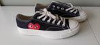 Converse Play Comme des Garcons Play maat 39 (6), Kleding | Dames, Schoenen, Zwart, Ophalen of Verzenden, Converse All Stars, Sneakers of Gympen