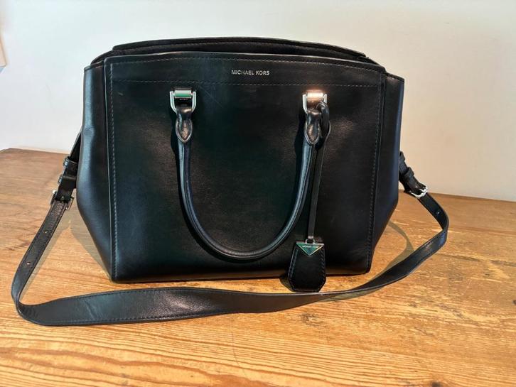 Michael Kors tas, Sieraden, Tassen en Uiterlijk, Tassen | Damestassen, Zo goed als nieuw, Handtas, Zwart, Verzenden