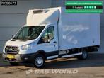 Ford Transit 170pk Koelwagen Laadklep Zijdeur Dubbellucht Ca, Auto's, Stof, Euro 6, 4 cilinders, Wit