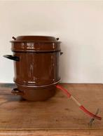 Complete stoomsapmaker / stoomsapper emaille, Ophalen of Verzenden