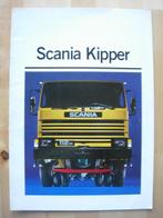 Scania Kipper Brochure 1984 - 82 112 T112 6x4, Ophalen, Zo goed als nieuw, Overige merken, Scania