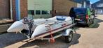Yamaha RIBBOOT Yam380S met 5pk Yamaha motor en trailer, Watersport en Boten, Rubberboten, Ophalen, Airdeck, Yamaha, Zo goed als nieuw