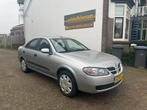 Nissan Almera 1.5 Visia SEDAN AIRCO, Auto's, Origineel Nederlands, Te koop, 98 pk, Zilver of Grijs