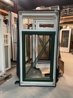 Kozijn met draaikiep raam en bovenlicht, 75 tot 150 cm, Raamkozijn, Ophalen of Verzenden, Zo goed als nieuw