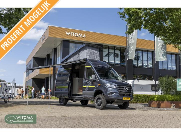HYMER Grand Canyon S Crossover Mercedes 4x4 buscamper DEMO !, Caravans en Kamperen, Campers, Bedrijf, tot en met 4, Buscamper of Camperbus