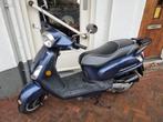 Sym Fiddle blauw snor 1095 brom 1250 bij; Scooterforyou, Fietsen en Brommers, Scooters | SYM, Maximaal 25 km/u, Benzine, 50 cc