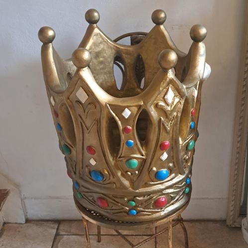 Vintage kruk/speelgoedbak, Antiek en Kunst, Antiek | Woonaccessoires, Ophalen of Verzenden