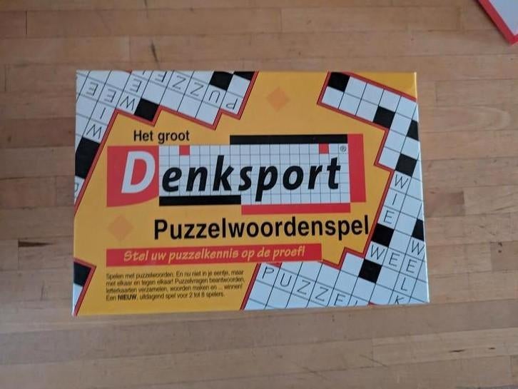 Denksport Puzzelwoorden Spel, Hobby en Vrije tijd, Denksport en Puzzels, Ophalen of Verzenden, Minder dan 500 stukjes, Zo goed als nieuw