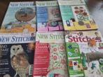 4 New stitches jaar 2005, hert en roodborstje is verkocht, Ophalen of Verzenden, Zo goed als nieuw, Handborduren, Patroon