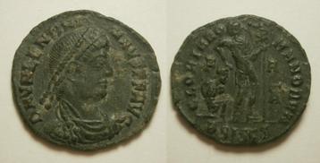 Romeinse munt Valentinianus I Follis -GLORIA RO-MANORVM