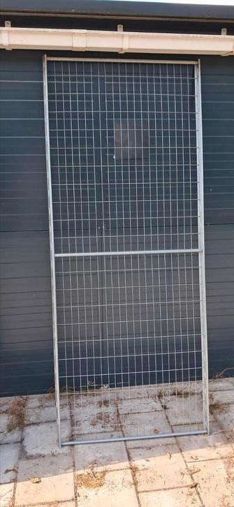 Voliere panelen Gaas panelen, Dieren en Toebehoren, Vogels | Hokken en Kooien, Zo goed als nieuw, Volière, Aluminium, Ophalen