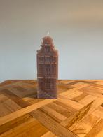 Amsterdam House Brown 7x7x20 kaars, Huis en Inrichting, Woonaccessoires | Kandelaars en Kaarsen, Ophalen of Verzenden, Zo goed als nieuw