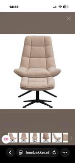 Zo goed als nieuwe draaifauteuil incl hocker., Huis en Inrichting, Ophalen, Zo goed als nieuw, Stof, 75 tot 100 cm