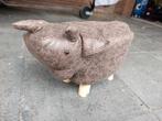 Neushoorn/ dino krukje, Ophalen, Gebruikt, Hout