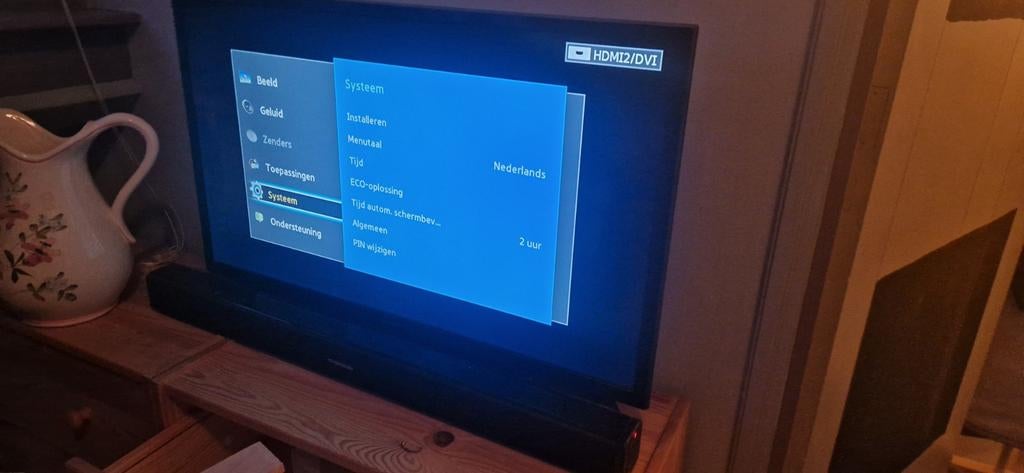 Te koop: Samsung TV Full-HD 32 inch + Soundbar + Chrome Cast, Ophalen, Zo goed als nieuw, 100 cm of meer, Samsung