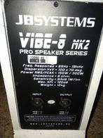 JB Systems Vibe-8 MK2 - Gebruikte, perfect werkende luidspre, Overige merken, Gebruikt, Overige typen, Ophalen of Verzenden