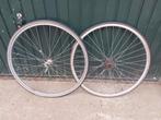 Wielset 700c racefiets aluminium vintage, Fietsen en Brommers, Fietsonderdelen, Wiel, Gebruikt, Racefiets, Ophalen of Verzenden