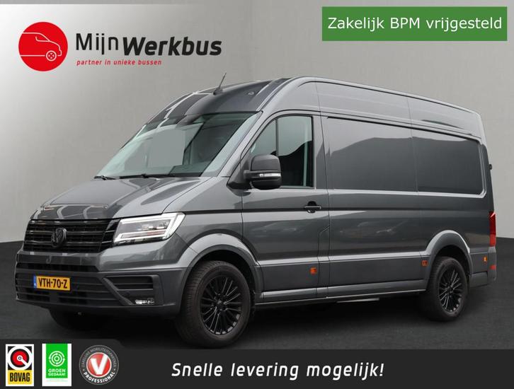 Volkswagen Crafter 35 2.0 TDI L3H3 Exclusive | ACC | Trekhaa, Auto's, Bestelauto's, Bedrijf, Te koop, ABS, Achteruitrijcamera