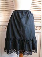 zwarte tiroler onderrok maat S-M nr QQ 70, Kleding | Dames, Carnavalskleding en Feestkleding, Verzenden, Zo goed als nieuw, Carnaval