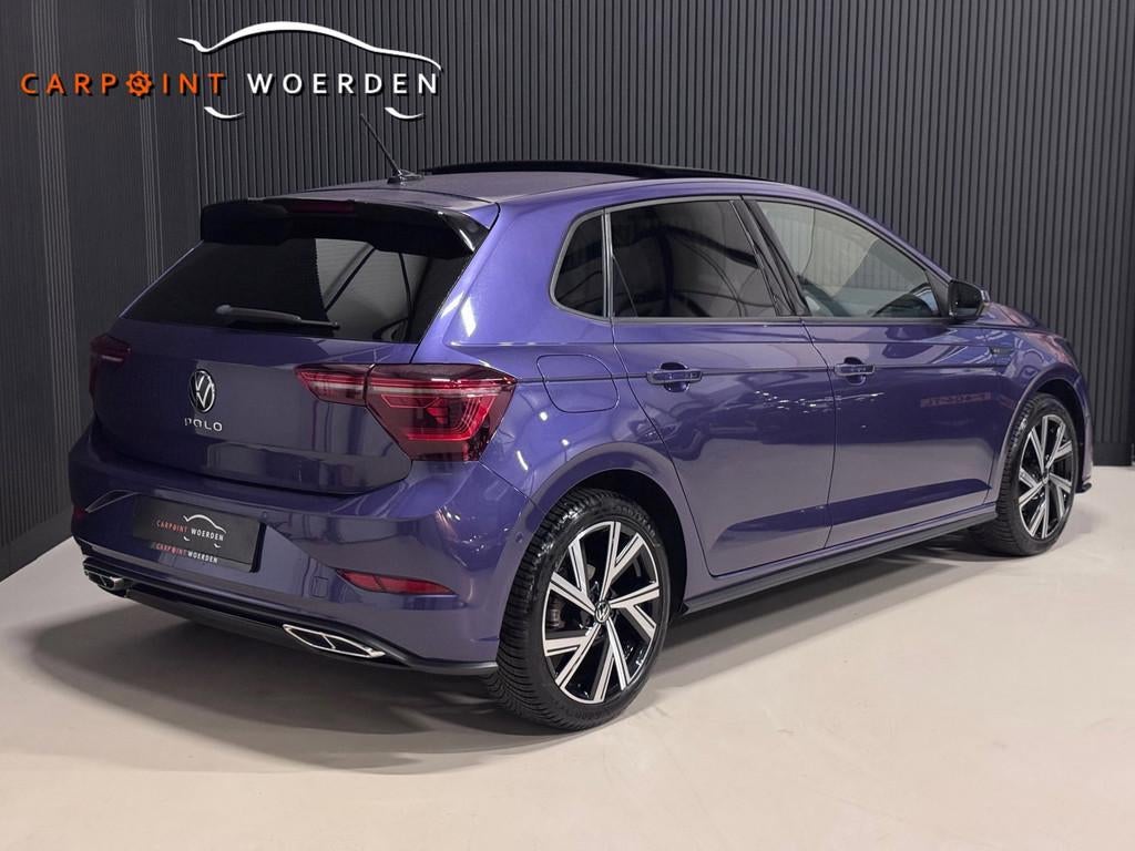 Volkswagen Polo 1.0 TSI 3X R-LINE | PANO | VIRTUAL | IQ LED, Auto's, Gebruikt, Zwart, Overige kleuren, Bedrijf