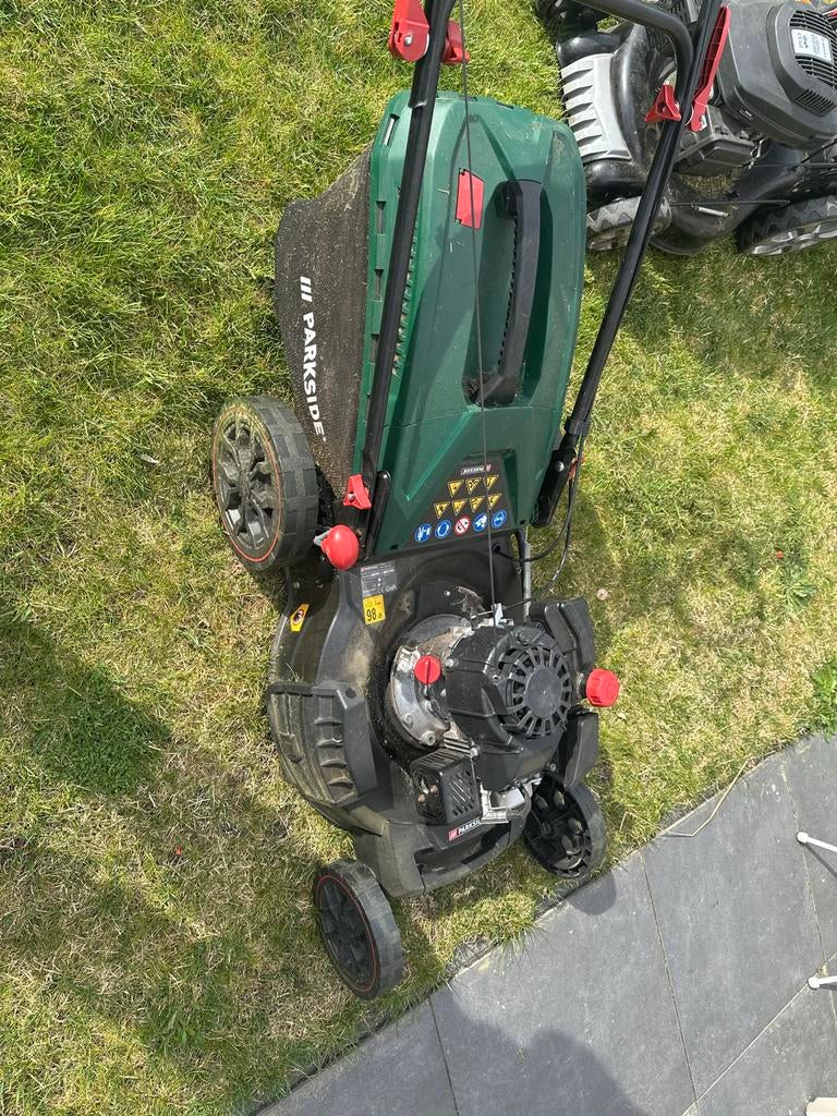 benzine grasmaaiers: Parkside, Cirkelmaaier, Gebruikt, Ophalen of Verzenden, 40 t/m 49 cm