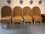 Nr 34. 4 x loomstoel nieuw., Ophalen, Zo goed als nieuw, Bruin