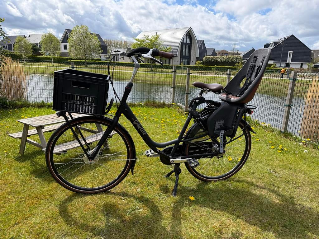 Gazelle Bloom Mamafiets, Ophalen, 53 tot 56 cm, Dubbele standaard, Zo goed als nieuw