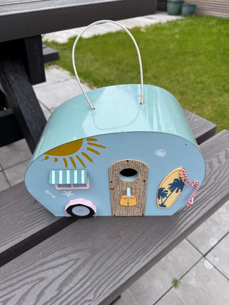 Decoratief Vogelhuisje - Strandthema, Ophalen of Verzenden, Gebruikt