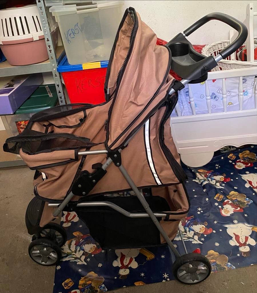 Honden buggy, Ophalen, Gebruikt