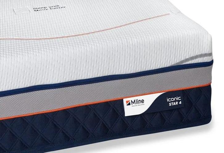 M Line Iconic Star 4 & 3 Matrassen 90x210 cm - Z.G.A.N., Huis en Inrichting, Slaapkamer | Matrassen en Bedbodems, Zo goed als nieuw